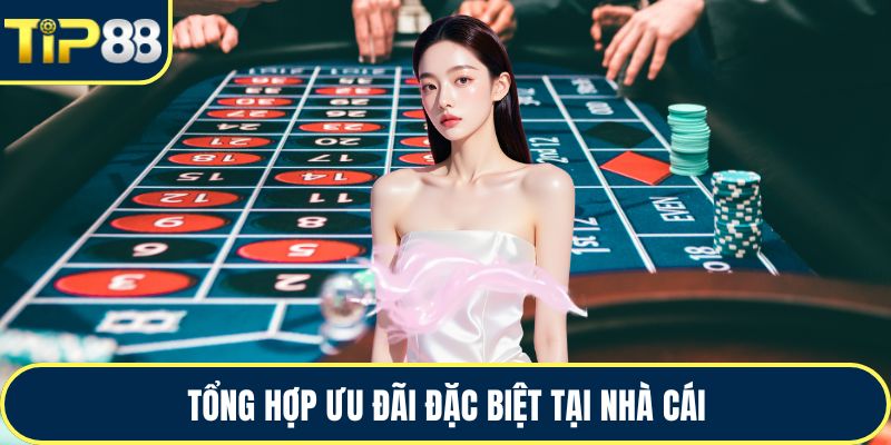Tổng hợp ưu đãi đặc biệt tại nhà cái